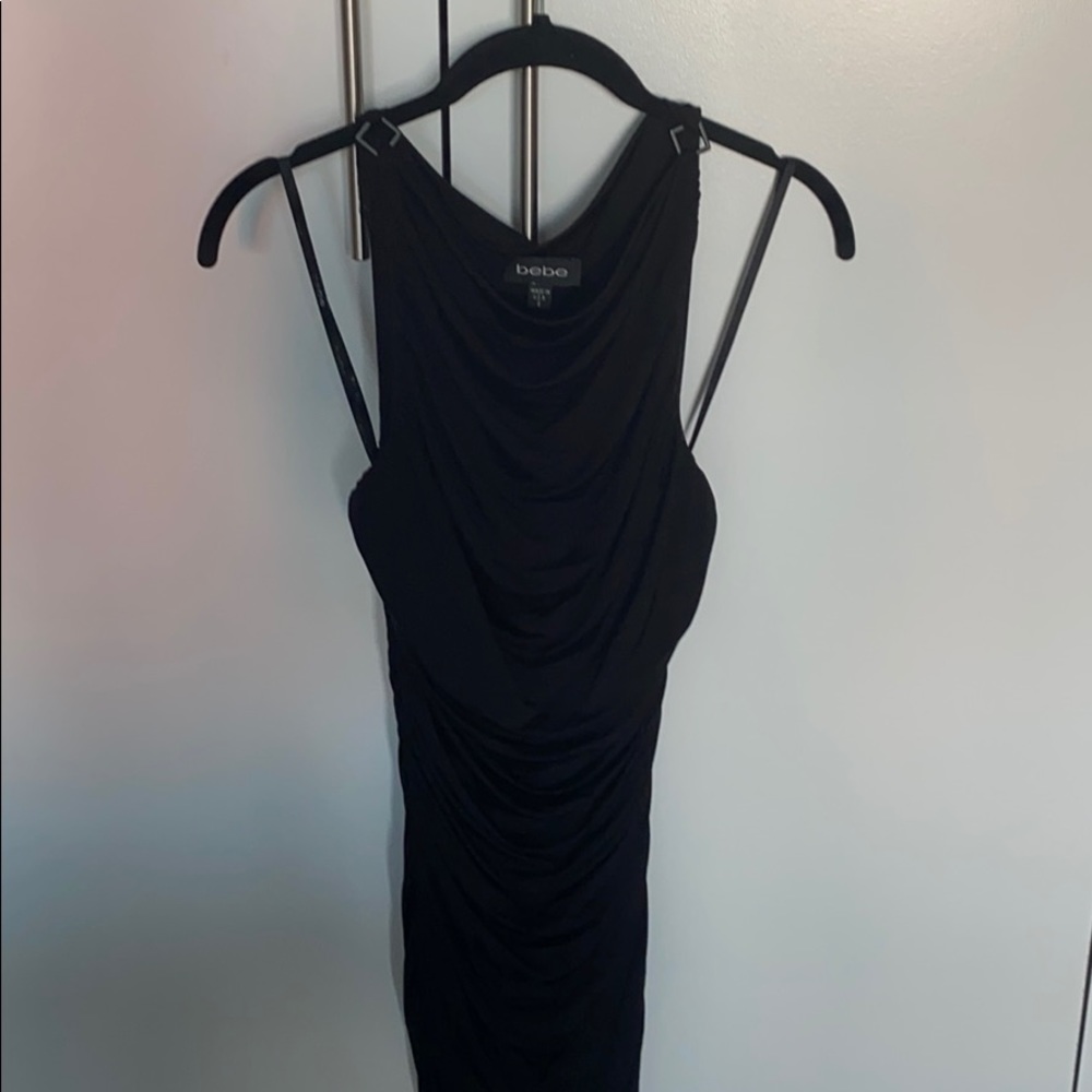 Bébé fitted ruched jersey dress